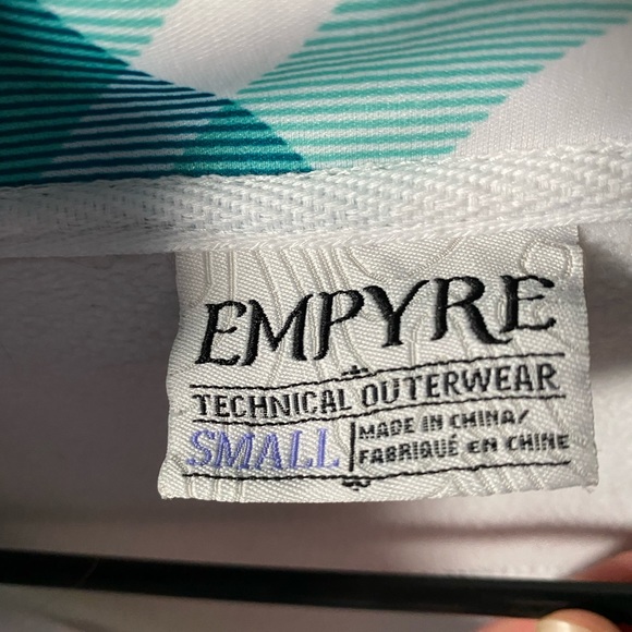 Empyre Technical Fleece Plaid Jacket Hoodie - Picture 5 of 7